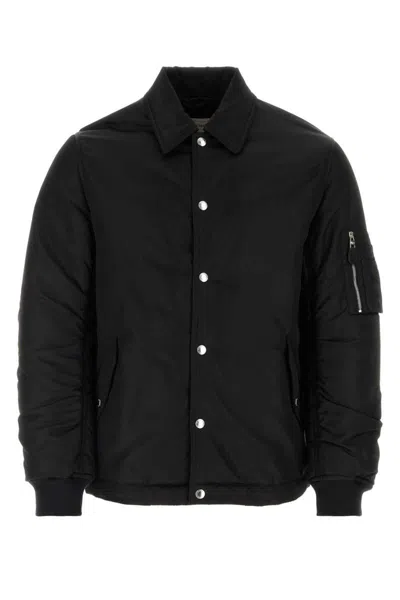 Alexander Mcqueen Jackets And Vests In Black