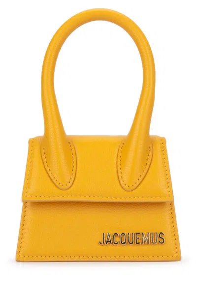 Jacquemus Handbags. In Darkorange