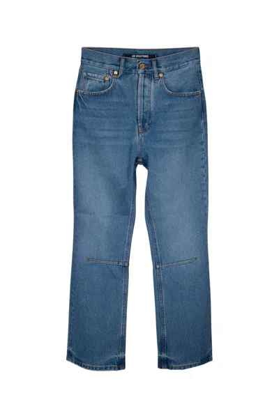 Jacquemus Jeans In Bluetabac2