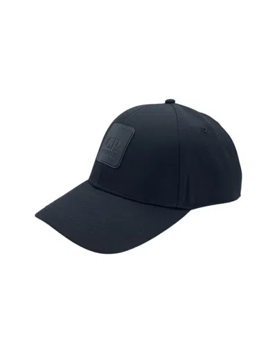 C.p. Company Hat In Black
