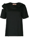 MAGGIE MARILYN ENDLESS POSSIBILITIES CUTOUT SHOULDER T-SHIRT,JE11810312239089