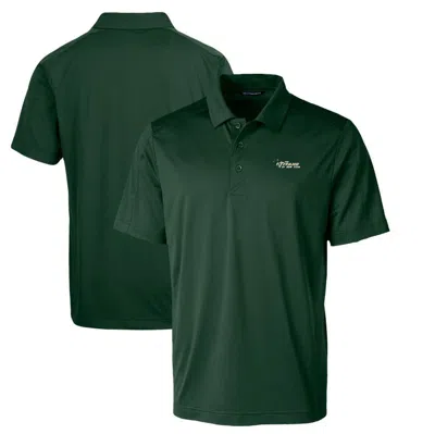 Cutter & Buck Green New York Jets Throwback Logo Prospect Textured Stretch Polo