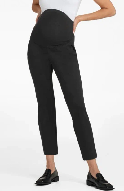 Seraphine Women's Tapered Post Maternity Shaping Pants In Black