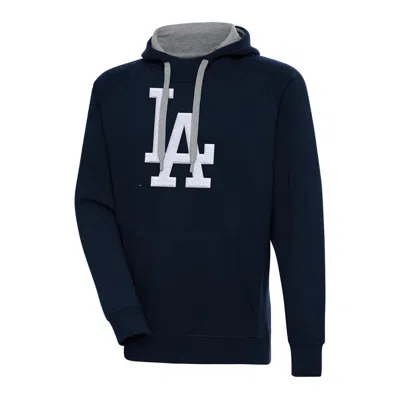 Antigua Navy Los Angeles Dodgers Victory Chenille Pullover Hoodie
