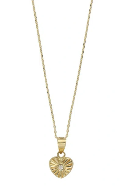 Bony Levy Blc Icon Diamond Heart Pendant Necklace In 18k Yellow Gold