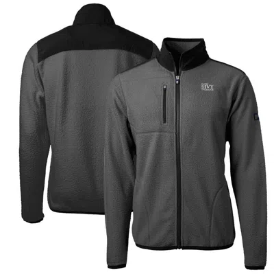 Cutter & Buck Gray Ivy League Cascade Eco Sherpa Fleece Full-zip Jacket
