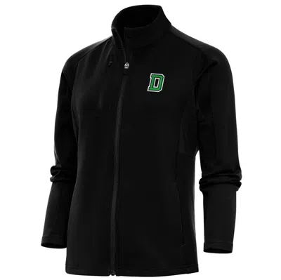 Antigua Black Dartmouth Big Green Generation Full-zip Jacket