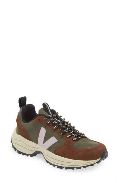 Veja Venturi Low Top Running Sneakers In Khaki,brown