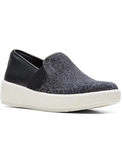 Clarks Layton Petal Womens Casual And Fashion Sneakers In Black