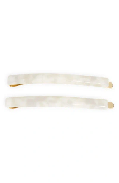 France Luxe 2-pack Bobby Pins In Coconut Milk