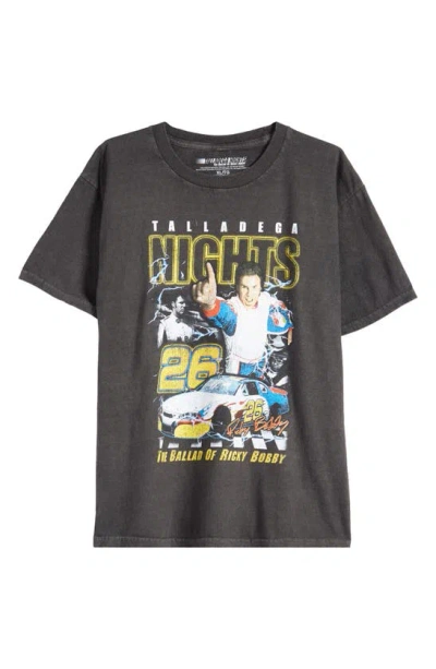 Philcos Kids' Talladega Nights Cotton Graphic T-shirt In Black Pigment