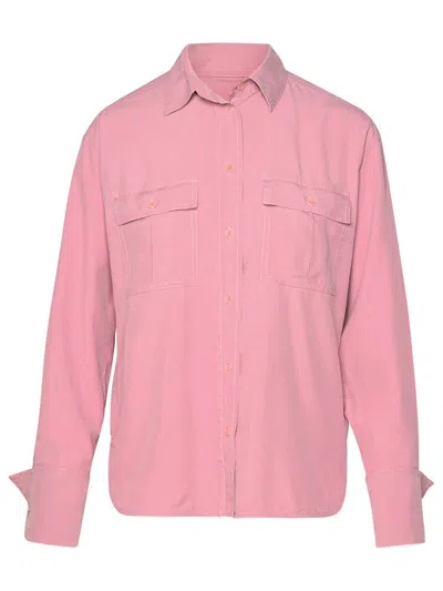 Max Mara 'affetto1234' Pink Silk Shirt