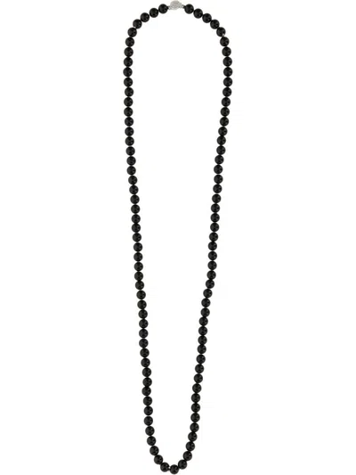 Needles Onyx Necklace In Black