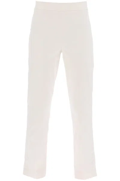 Brunello Cucinelli Capri Trousers With Belt Loop And In Mixed Colours