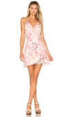 LOVERS & FRIENDS LOVERS + FRIENDS SOULMATE MINI DRESS IN PINK.,LOVF-WD835