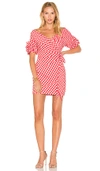 FAME AND PARTNERS X REVOLVE RUSSO WRAP DRESS,RV1036