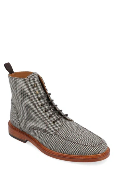 Taft The Smith Moc Toe Wool Boot In Honey