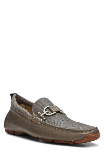 Donald Pliner Men's Darcy Leather & Mesh Drivers In Taupe