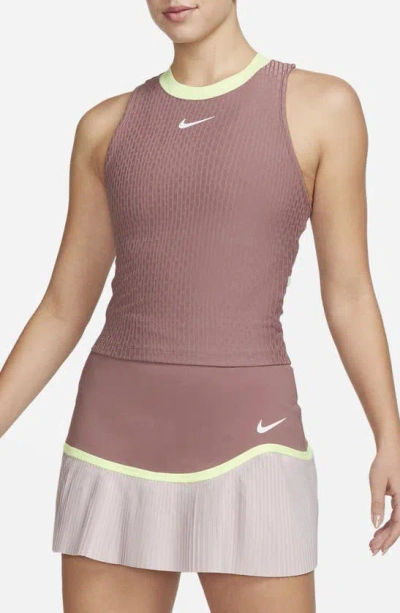 Nike Women's Court Slam Dri-fit Tennis Tank Top In Purple