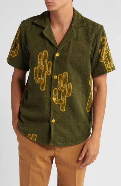 Oas Mezcal Cuba Shirt In Green