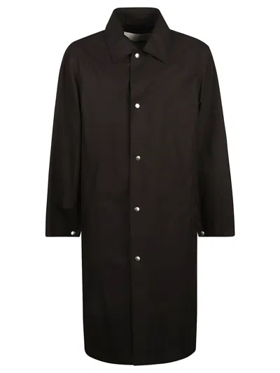 Jil Sander Coat  Men Color Black In White