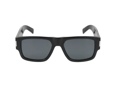 Saint Laurent Sunglasses In Black Crystal Black