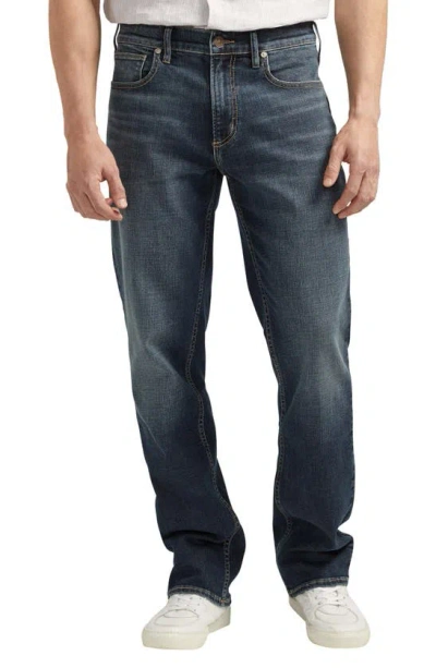 Silver Jeans Co. Greyson Straight Leg Jeans In Indigo