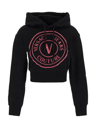 Versace Jeans Couture Jumpers In Black