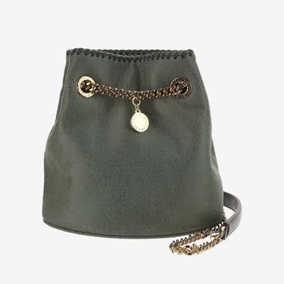 Stella Mccartney Falabella Bucket Bag In Green