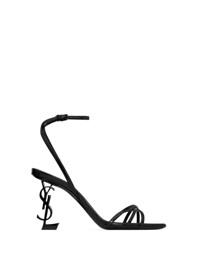 Saint Laurent High-heeled Shoe In Nero