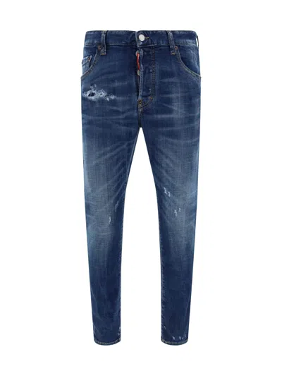 Dsquared2 Super Twinky Jeans In Navy Blue