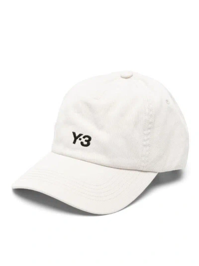 Y-3 Caps & Hats In White