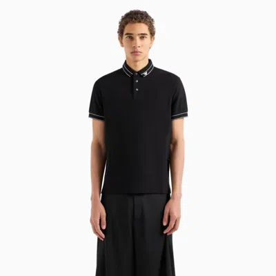Emporio Armani Polo Shirt  Men Color Black