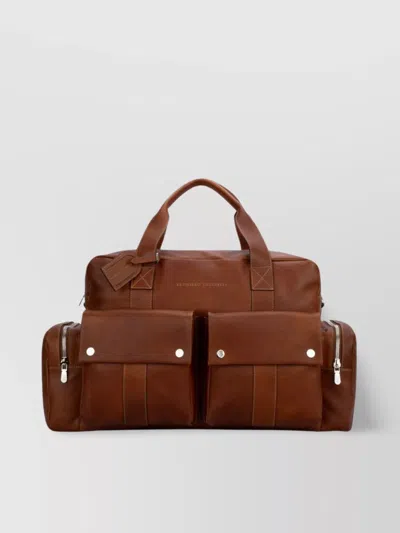 Brunello Cucinelli Travel Bags In Brown