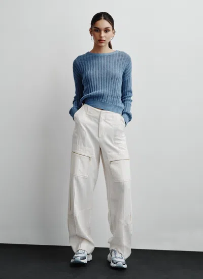 Dkny Cargo Pants In White