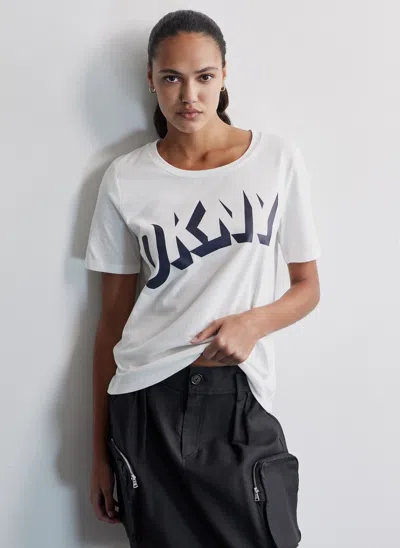 Dkny T-shirt In White