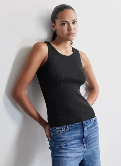 Dkny Tank Top With Patch In Black
