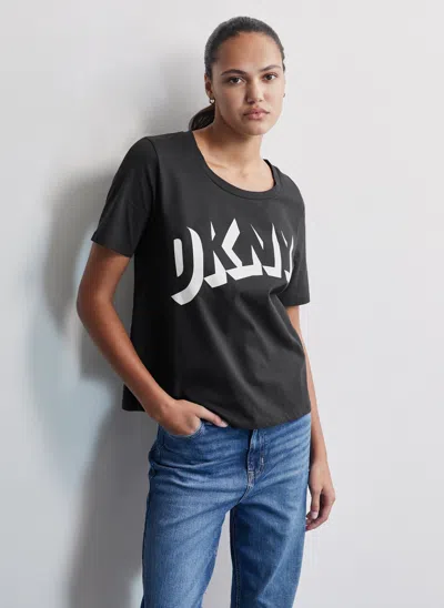 Dkny T-shirt In Black