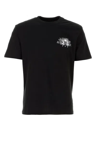 Amiri Black Cotton T-shirt