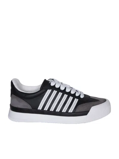 Dsquared2 New Jersey Black/white Sneakers