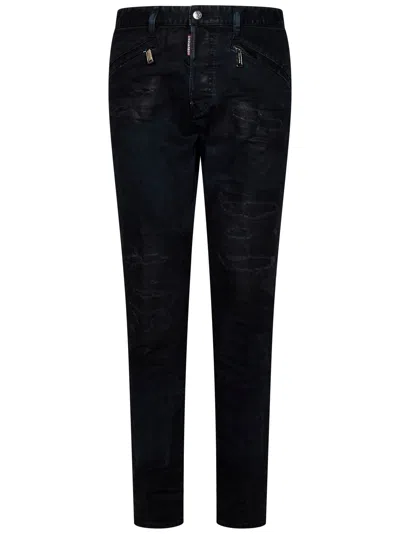 Dsquared2 Black Bull Ripped Wash Cool Guy Jeans
