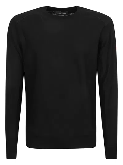 Canada Goose Round Neck Sweater In Black