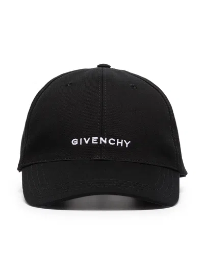 Givenchy 4g Baseball Hat In Black Serge