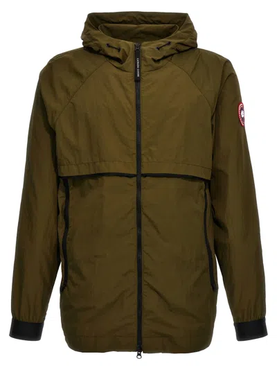 Canada Goose Faber Hooded Jacket In Green