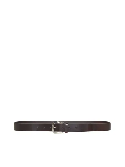 Brunello Cucinelli Belts In Marrone