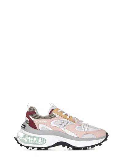 Dsquared2 Bubble Sneakers In Pink