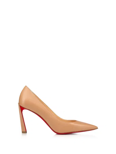 Christian Louboutin High-heeled Shoe In Nude