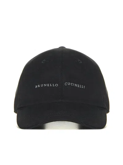 Brunello Cucinelli Hat In Nero