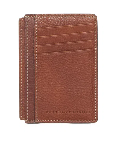 Brunello Cucinelli Wallet In Rame