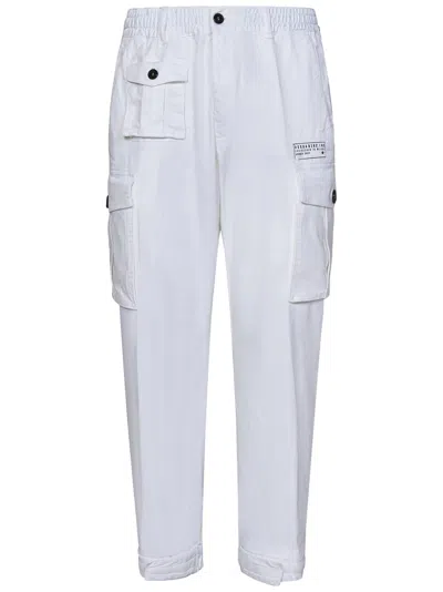 Dsquared2 Urban Cyprus Cargo Trousers In White